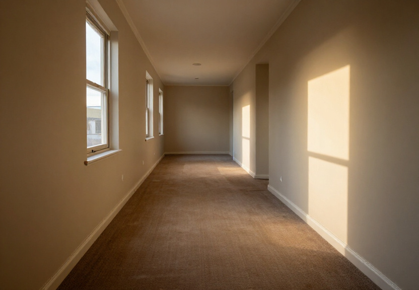 Fully dried and restored carpet in a Bardwell Park home after flood restoration