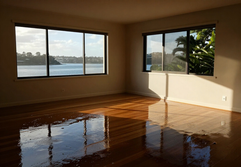 Water-damaged carpet in a Bardwell Park home before restoration
